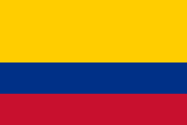 kolumbija zastava